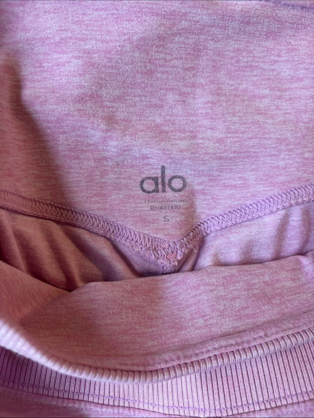 ALO Yoga Light Pink High-Waist Ballerina Leggings!  Excellent condition!  Small.